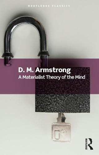 Cover image for A Materialist Theory of the Mind