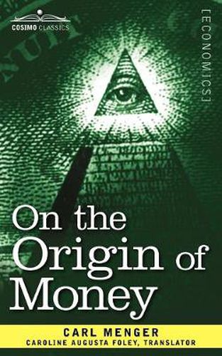 Cover image for On the Origin of Money