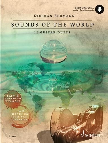 Cover image for Sounds of the World: 12 Guitar Duets by Stephan Bormann with Online Audio & Extra Documents