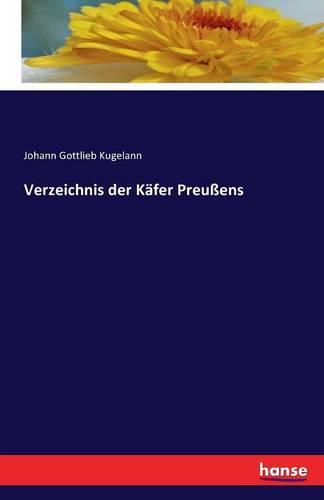 Cover image for Verzeichnis der Kafer Preussens