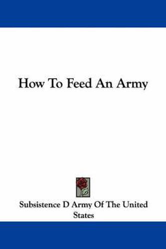 Cover image for How to Feed an Army