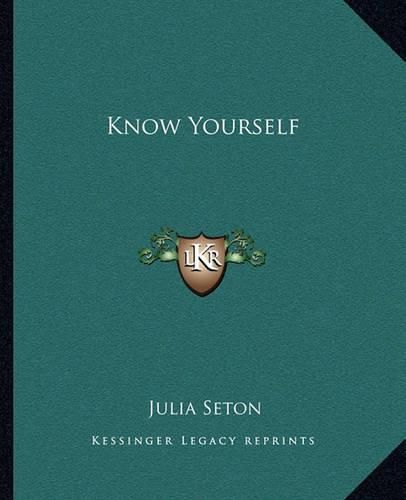 Know Yourself