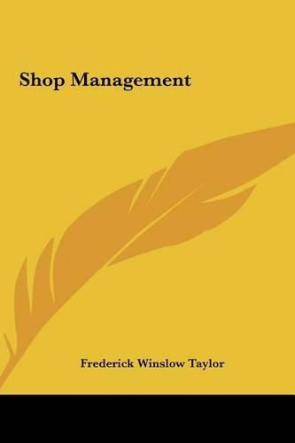 Shop Management