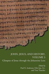 Cover image for John, Jesus, and History, Volume 3: Glimpses of Jesus through the Johannine Lens