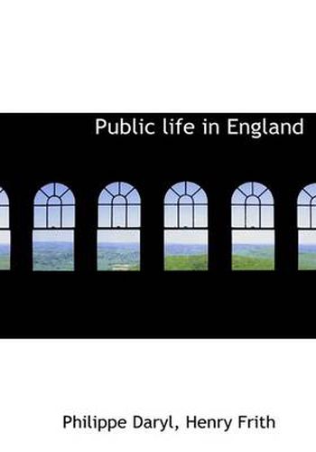 Cover image for Public Life in England