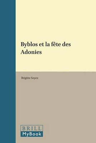 Cover image for Byblos et la fete des Adonies