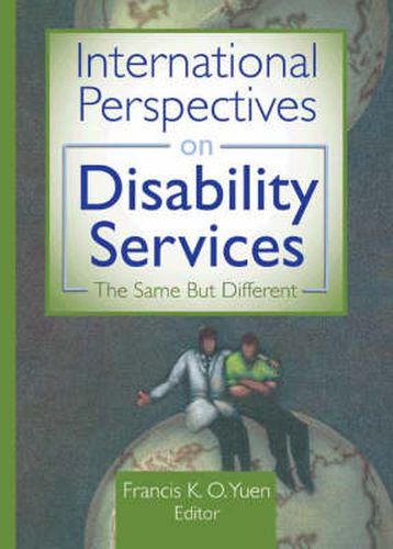 Cover image for International Perspectives on Disability Services: The Same But Different