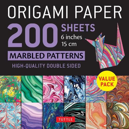 Cover image for Origami Papers Marbled Patterns