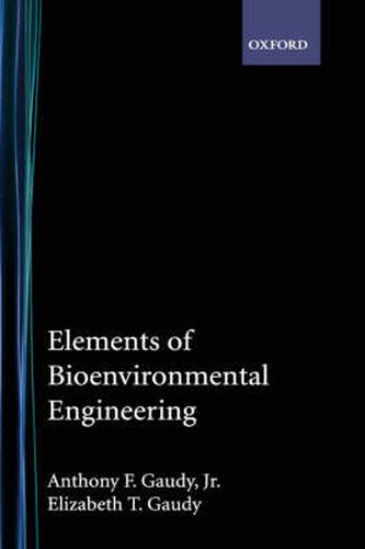 Cover image for Elements of Bioenvironmental Engineering