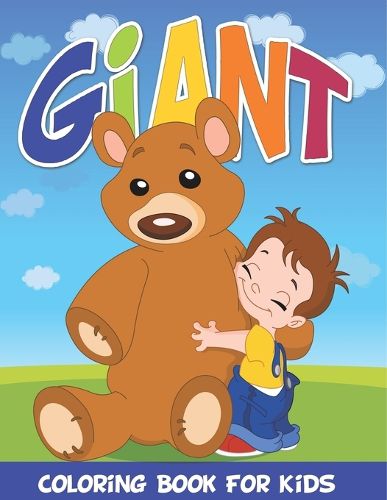 Cover image for Giant Coloring Book for Kids