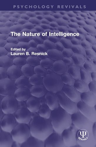 Cover image for The Nature of Intelligence