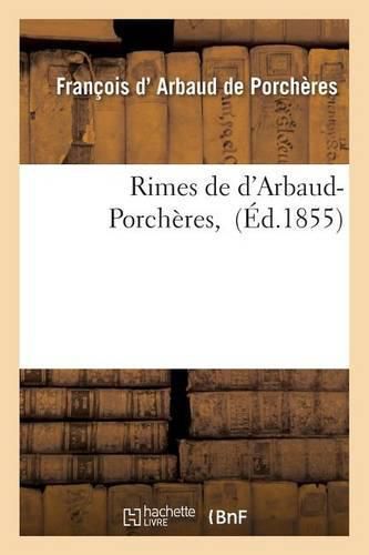 Cover image for Rimes de d'Arbaud-Porcheres