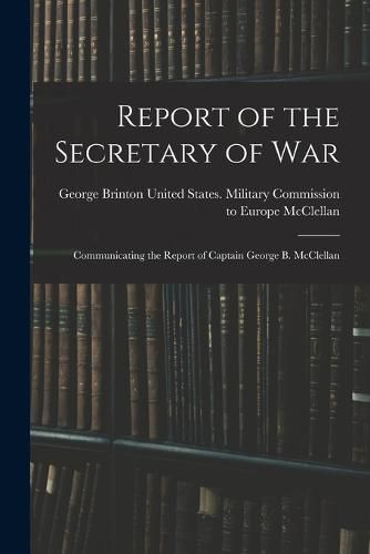 Report of the Secretary of War