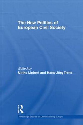Cover image for The New Politics of European Civil Society