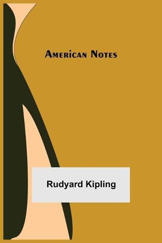 Cover image for American Notes