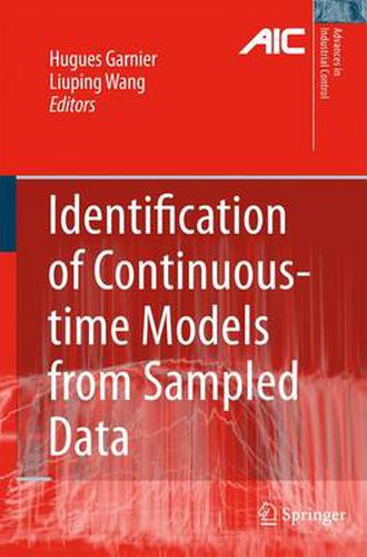 Cover image for Identification of Continuous-time Models from Sampled Data