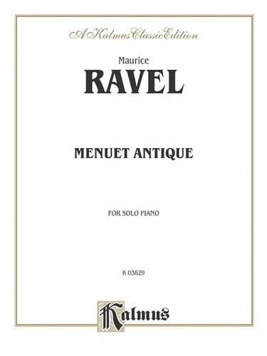 Cover image for Menuet Antique