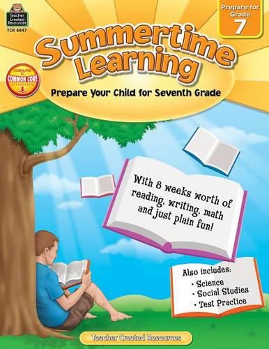 Cover image for Summertime Learning, Second Edition (Prep. for Gr. 7)