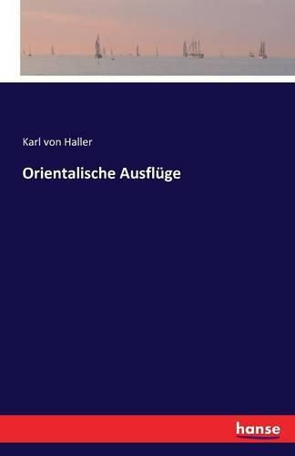 Cover image for Orientalische Ausfluge