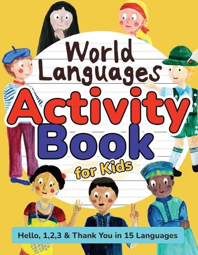 Cover image for World Languages Activity Book for Kids