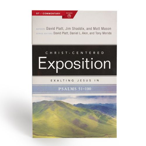 Cover image for Exalting Jesus in Psalms, Volume 2, Psalms 51-100