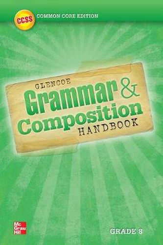 Cover image for Grammar and Composition Handbook, Grade 8