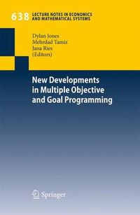 Cover image for New Developments in Multiple Objective and Goal Programming