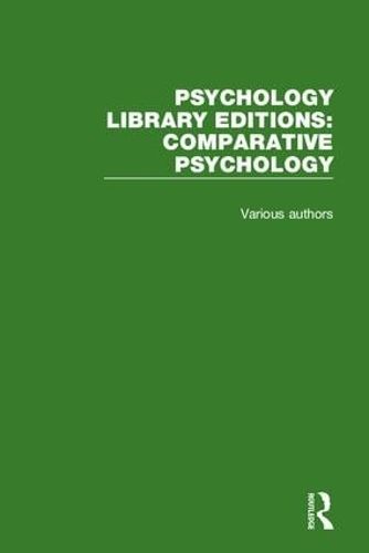 Cover image for Psychology Library Editions: Comparative Psychology