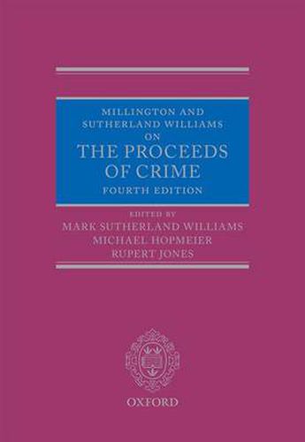 Cover image for Millington and Sutherland Williams on The Proceeds of Crime