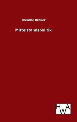 Cover image for Mittelstandspolitik