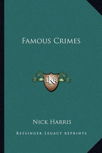 Cover image for Famous Crimes