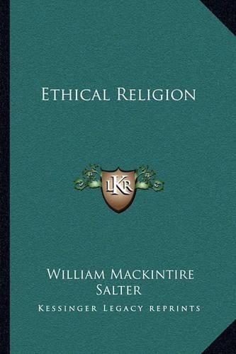 Ethical Religion