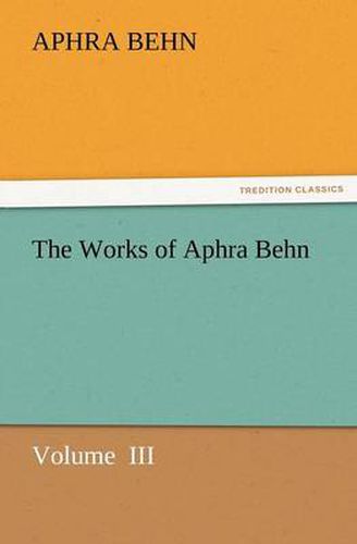 Cover image for The Works of Aphra Behn