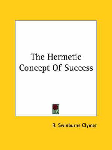 Cover image for The Hermetic Concept of Success