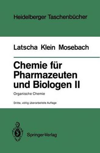 Chemie Fur Pharmazeuten Und Biologen II. Begleittext Zum Gegenstandskatalog GK1