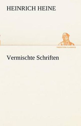 Cover image for Vermischte Schriften