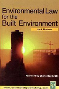 Cover image for Environmental Law for The Built Environment