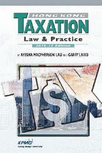 Cover image for Hong Kong Taxation: Law and Practice