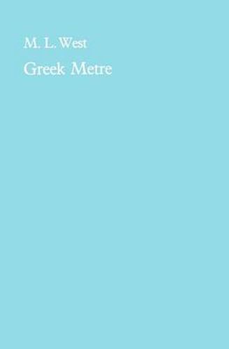 Cover image for Greek Metre