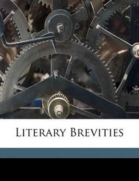 Cover image for Literary Brevities