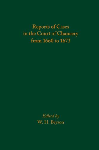Cover image for Reports of Cases in the Court of Chancery from 1660 to 1673