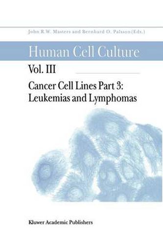 Cover image for Cancer Cell Lines: Part 3: Leukemias and Lymphomas
