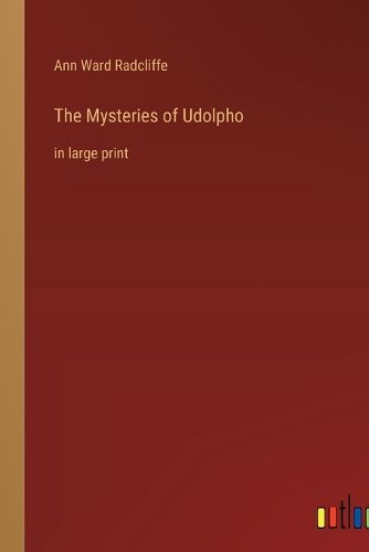 Cover image for The Mysteries of Udolpho