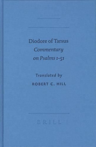 Cover image for Diodore of Tarsus: Commentary on Psalms 1-51