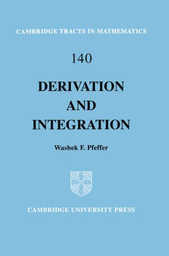 Cover image for Derivation and Integration