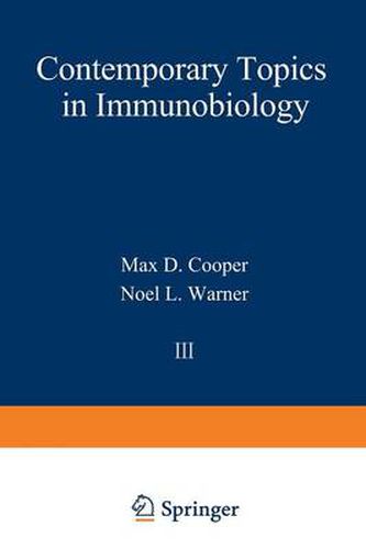 Cover image for Contemporary Topics in Immunobiology: Volume 3