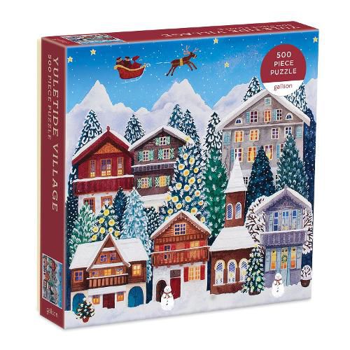 Cover image for Yuletide Village 500 Piece Puzzle