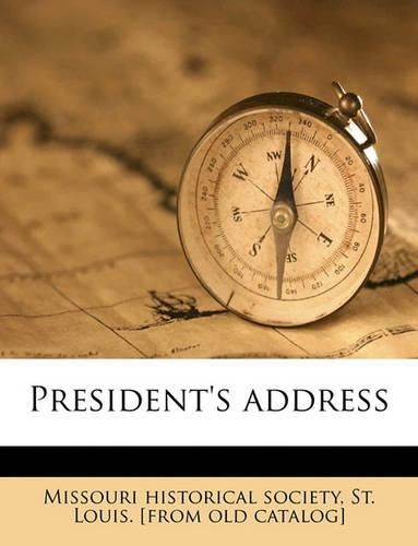 Cover image for President's Address