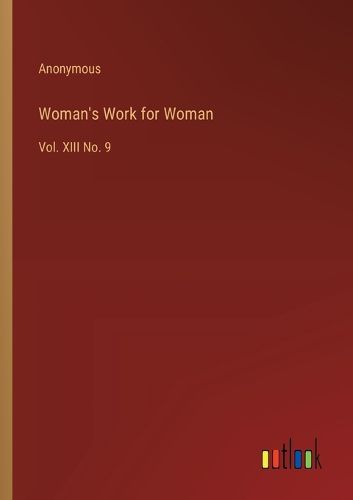 Cover image for Woman's Work for Woman