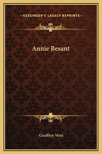 Annie Besant